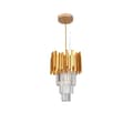 Miniatyrbild 1 av 2: Modern taklampa, energieffektiv, dimbar funktionalitet,23 cm guld