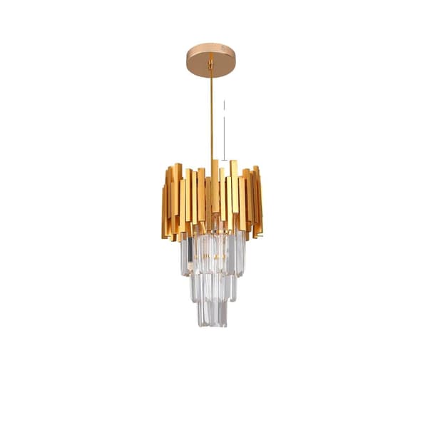 Modern taklampa, energieffektiv, dimbar funktionalitet,23 cm guld