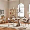 Miniatyrbillede 2 af 2: LED Kranse, Justerbar Højde, 30W/45W Muligheder,sort 9 hoved, varmt lys