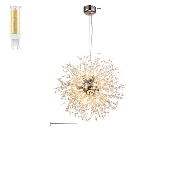 Modern Kandelaber, Justerbar Längd, Tre Färgtemperaturer,3 Färger Dimming, Silver