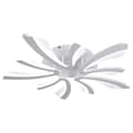 Miniatyrbillede 1 af 2: LED Lysekrone, Dæmpbar, Moderne Design,Lysdæmpning, 5 hoveder hvid ramme