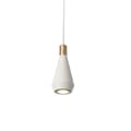 Miniatyrbild 2 av 2: Nordiska Pendellampor, Nutida Design, Energibesparande LED,D9xH21cm Vit, Varm Vit