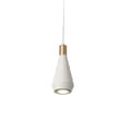 Miniatyrbild 1 av 2: Nordiska Pendellampor, Nutida Design, Energibesparande LED,D9xH21cm Vit, Varm Vit