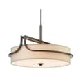 Miniatyrbild 2 av 2: Krona, Modern Stil, Tygskärm, Semiflush Montering,Varmt ljus, Diameter-60CM, C