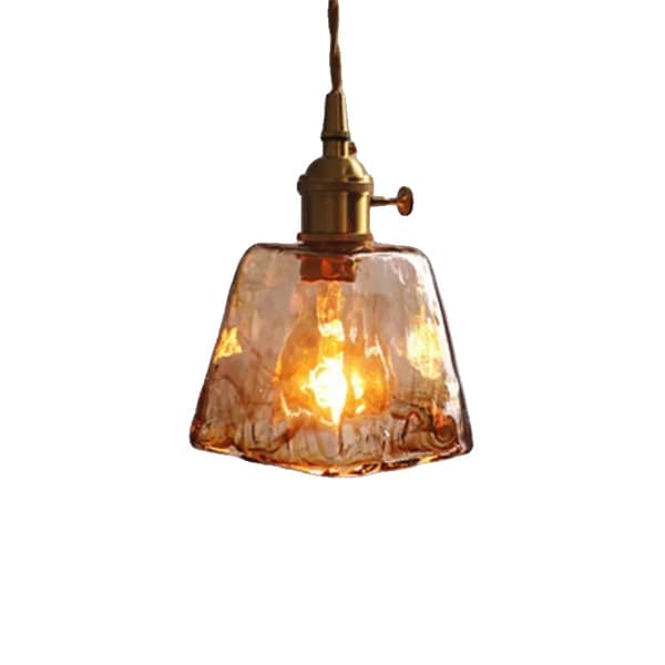 Nordisk Modern Messing Glas Kandelaber, E27 Sockeltyp, 10-15 Kvadratmeter Belysningsområde,Varmt ljus, A