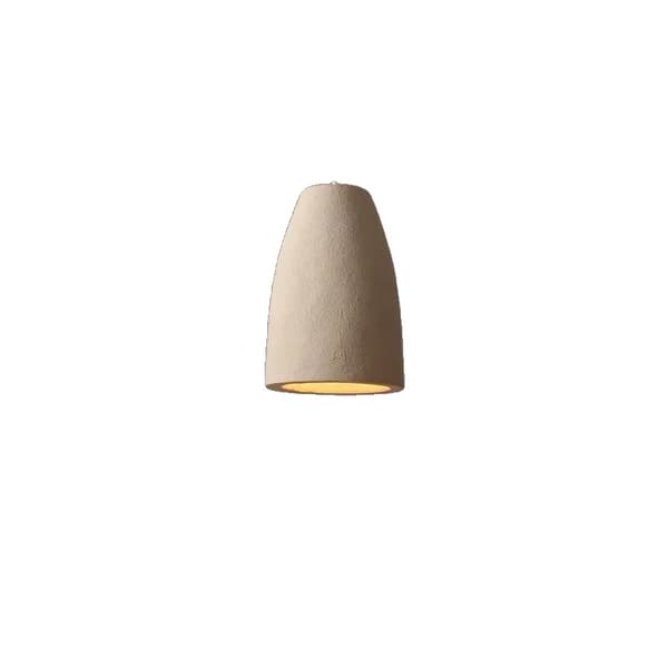 Wabi Sabi -kattokruunu, lämmin valaistus, kestävä materiaali, kosketusohjauskytkin,A - D35cm, Lämmin valo