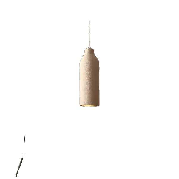 Wabi Sabi Ljuskrona, Varm Belysning, Hållbart Material, Beröringsstyrd Strömbrytare,Varmt ljus, C - D18cm