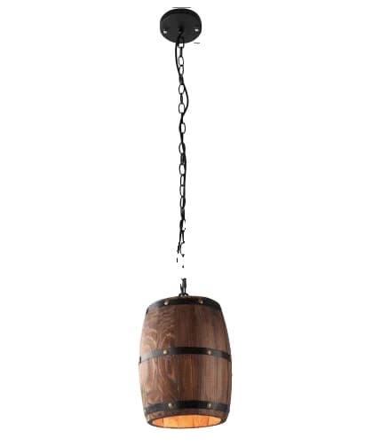 Träkrans, Lantlig Stil, E27 Max 40W,D20cm H26cm ss