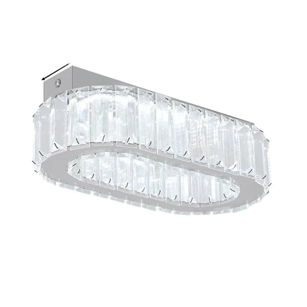 Kristallkrona, K9-kristall, LED-belysning, L25cm 1st, utbytbar