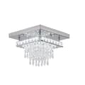Miniatyrbillede 1 af 2: LED Krystal Lysekrone, Krom Finish, Dæmpbar Lysstyrke,F25, Kold Hvid