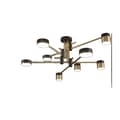 Miniatyrbillede 1 af 2: Nordisk Kandelaber, Flere Hoveder, Justerbar LED-belysning,Tricolor lys NEJ RC, 8 hoveder