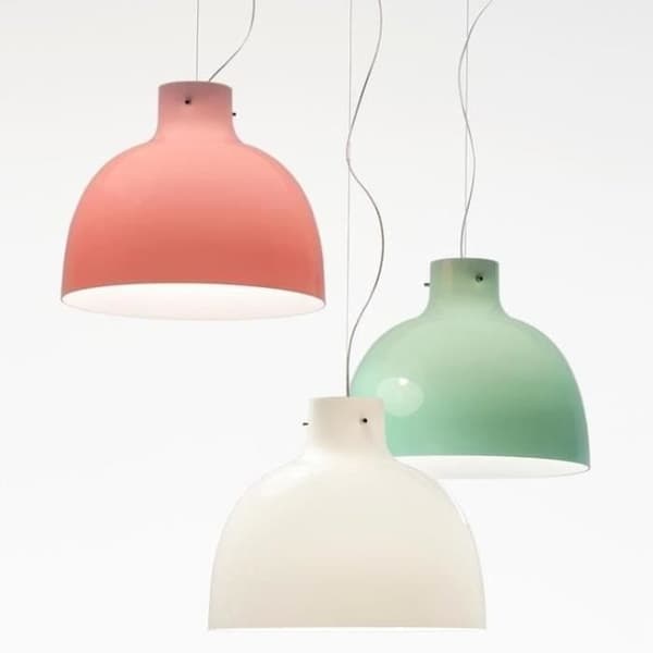 LED taklampa - KARTELL - Bellissima - Ø50 cm - Klargrön - Design Ferruccio Laviani