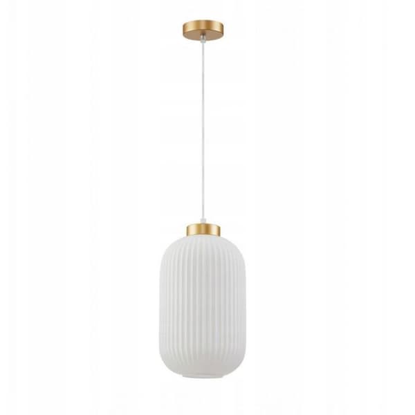 Lustre - upphängning Italux Hänslampa Lindo PND-52636-1-GD 1x40 W E27 vit/guld