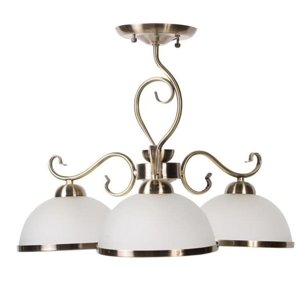 Hängande armatur DOMOLETTI ESTERA, 3 × 60 W, E27