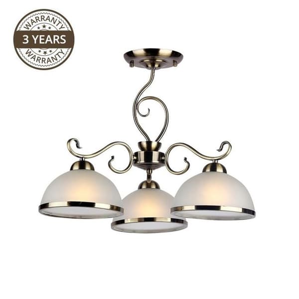 Hängande armatur DOMOLETTI ESTERA, 3 × 60 W, E27