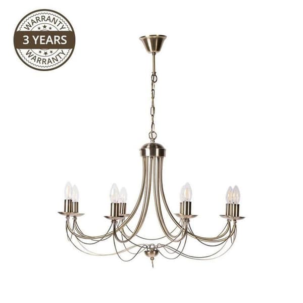 Upphängd armatur MARIANA MD9668-8, 8 × 60 W, E14