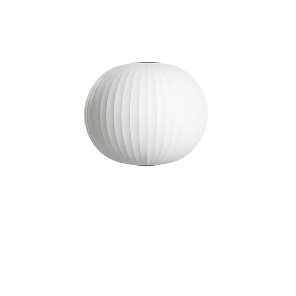 Takpendellampa, Silkeslampskärm, E27-fäste,D50cm, Ingen glödlampa