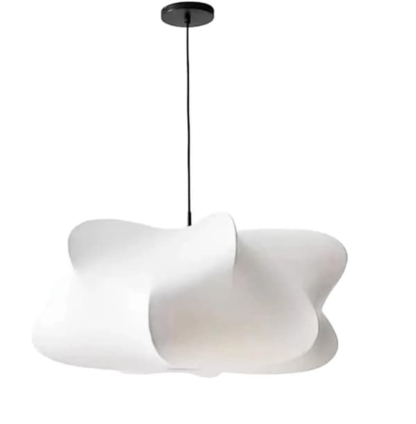 Krona, Silke och Järn, Snöre Pendel, E27 Ljuskälla,D40-H20cm, Utan E27-lampa