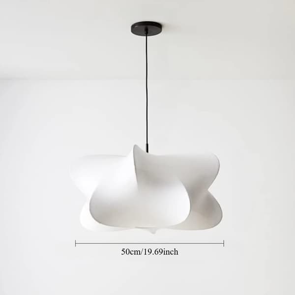 Kronljus, Elegant Bohemisk Silke Kapsel, Modern Stil, Semiflush Montering,Ingen lampa, 50CM