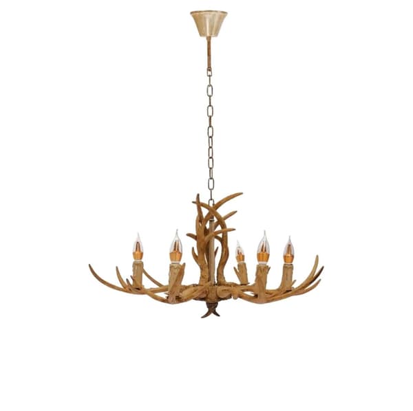 Hornkrona LED, Höjdjusterbar, Retro Stil