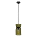 Miniatyrbild 1 av 6: Suspension glas "Ancel" grön D14cm - Atmosphera inredningsdesigner - Grön