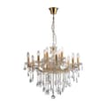Miniatyrbild 1 av 4: Ideal Lux FLORIAN SP12, Salong, Guld, IP20, Yta, Glas, Metall, 12 lampa(r)
