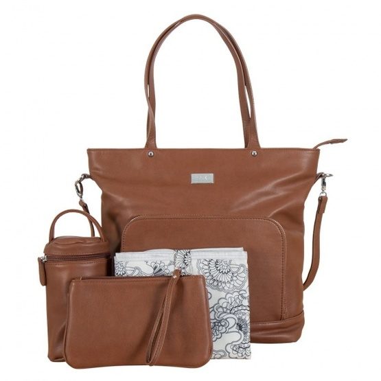 Isoki - Skötväska Brun 35 X 14 Cm 4 Delar