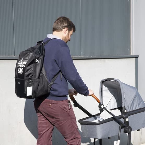 Childhome Blöjryggsäck Daddy Bag 40X20X47 Cm Svart