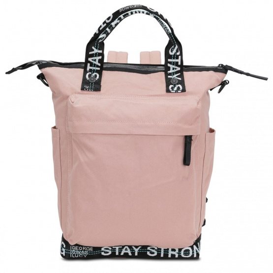 George Gina And Lucy - Skötväska Minor Monokissed 14.5 L Rosa/Svart