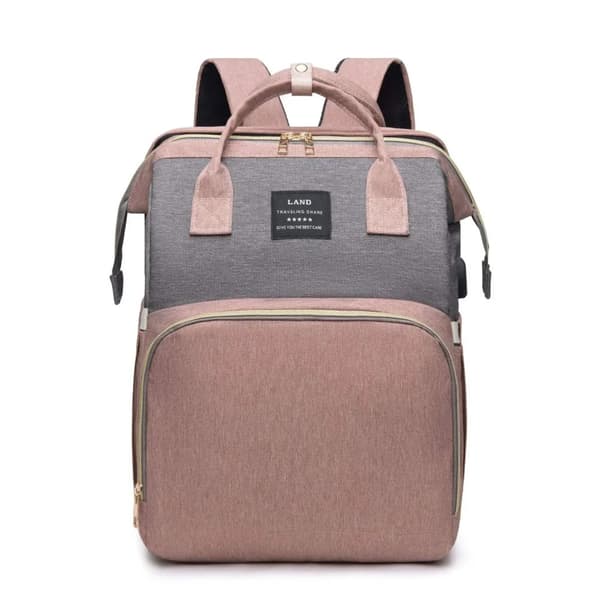 Vaippareppu, useita lokeroita, USB-latausportti,02