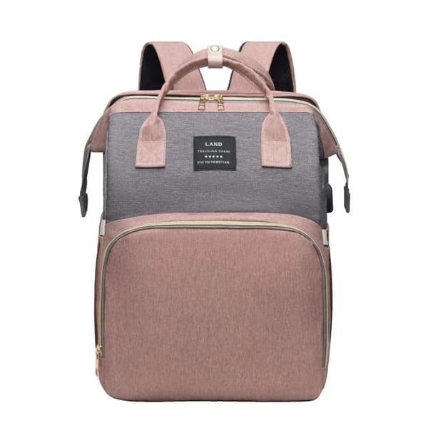 Vaippareppu, useita lokeroita, USB-latausportti,02