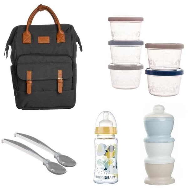 Resepaket - THERMOBABY - Skötväska med tillbehör - Praktisk och elegant