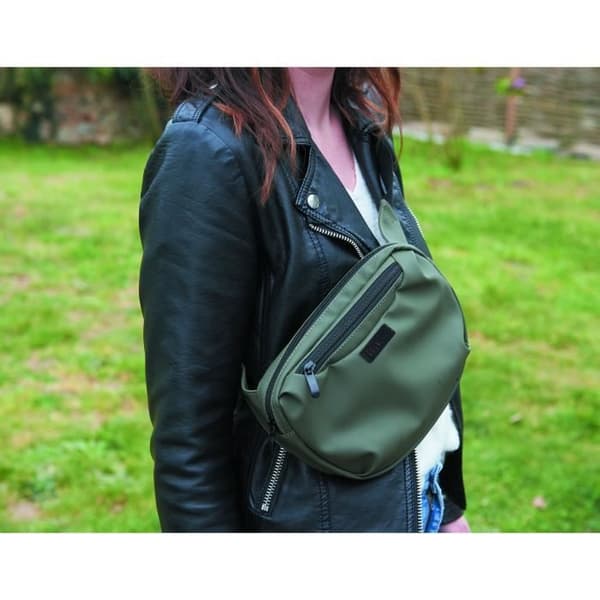 Skötväska - Vattentät - Khaki - TINEO - Unisex - 18 x 8 x 24 cm