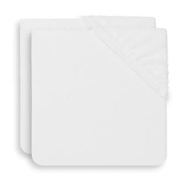 Skötunderläggsöverdrag - JOLLEIN - Vit svamp - 50x70 cm - Baby - Blandat