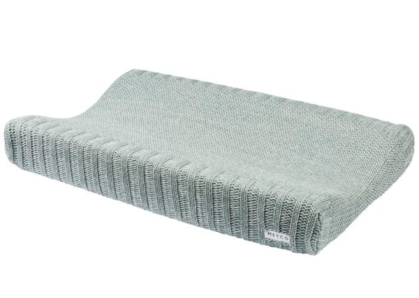 Meyco Baby Relief Bäddskydd för skötbord - sten grön - 50x70cm