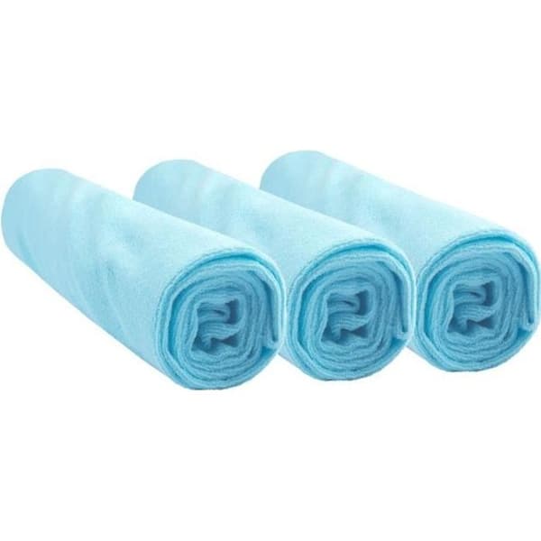 Skyddsskydd - EASY DORT - Set med 3 - Bomullssvamp - Turkos - Stretchig