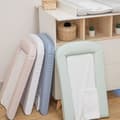 Pikkukuva 3 / 3: PVC-hoitoalusta kahdella irrotettavalla sienellä/mukavuus 42x70 cm mustikka