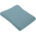 Miniatyrbild 2 av 4: Domiva Set med 2 skötbäddsöverdrag - 50 x 75 cm - Polycotton Svamp - Vit/Nil