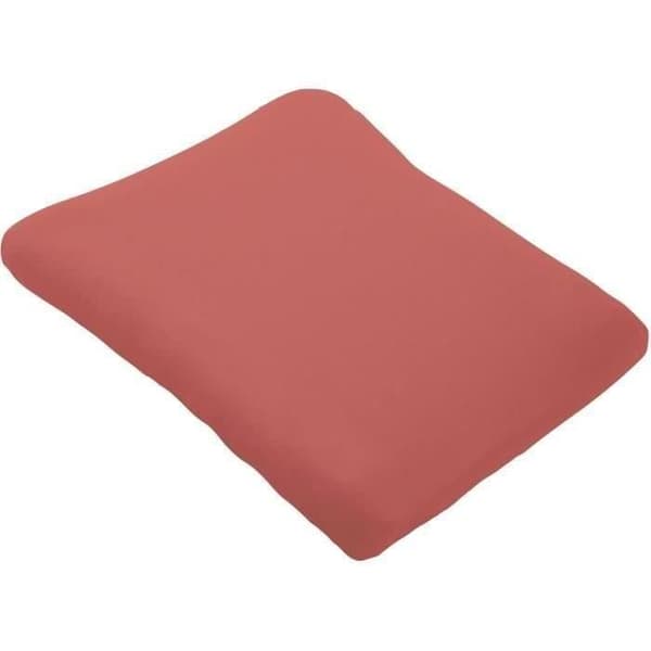 Domiva hoitoalustan päällinen - 50 x 75 cm - puuvilla/polyesteri - terrakotta