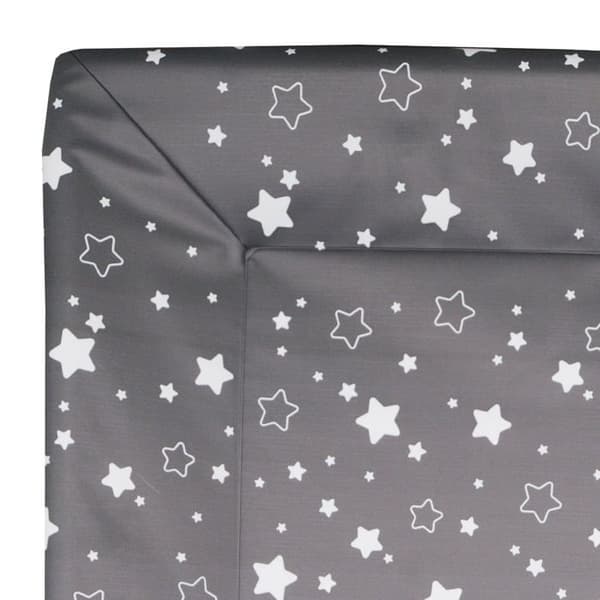 BABYCALIN Lyx skötbädd grå stjärna