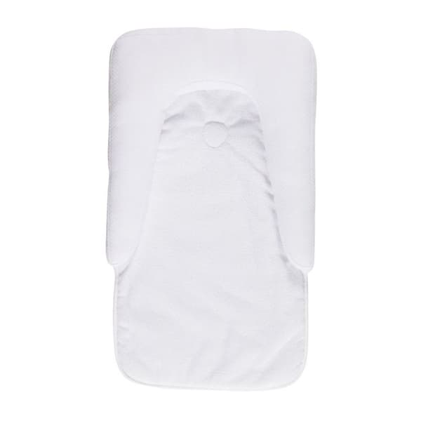 CANDIDE - Mysig skötbädd, 0-36 månader, Halkfri, Vattenavvisande, Made In France, 70x50x10cm (Chiné Grey)