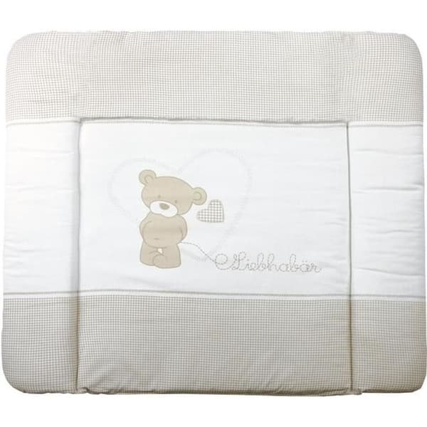 Mjuk ftalatfri skötunderlägg ROBA liebhave 85x75 cm - PU-belagd