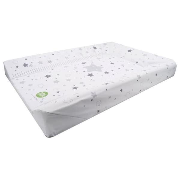 BABYCALIN Lyx skötbädd grå stjärna
