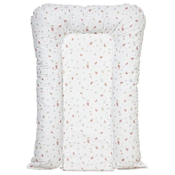 Skötmatta för baby Flocons Terrazzo - Skötmatta för baby 50x70 cm