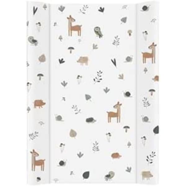 Skötmatta Rotho babydesign - 1201940032 - Skötmatta Cale bebisdjur i skogen 50x70 cm