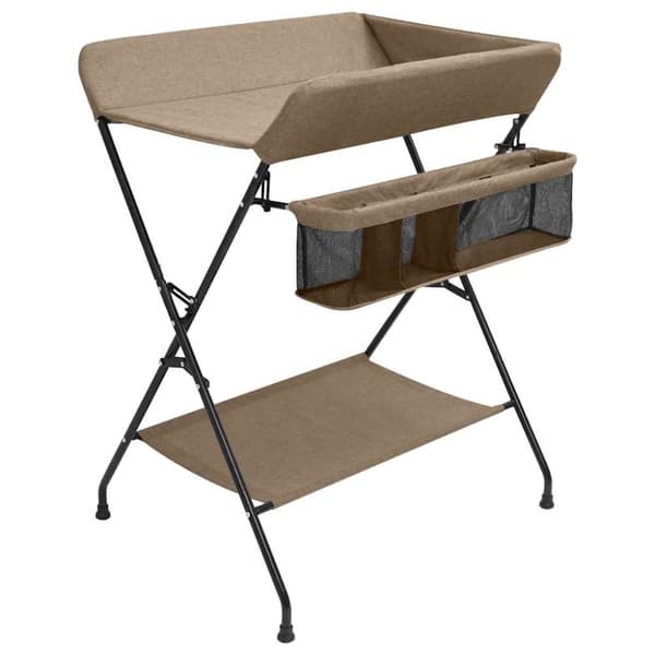 Skötbord taupe järn