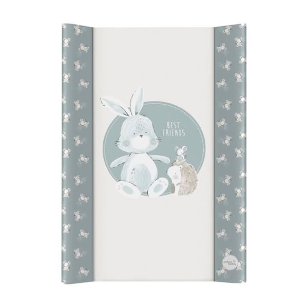 Ceba Baby Tjock tvättbar skötmatta - Amis, 70x50 cm - Certifierad Öko-Tex, Vattentålig