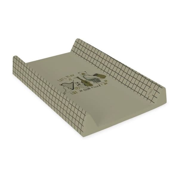 Ceba Baby Tjock, tvättbart skötunderlag - Band, 70x50 cm - Certifierad Öko-Tex, Vattentålig