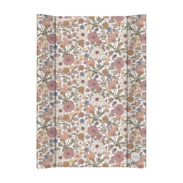 Ceba Baby Tjock tvättbar skötmatta - Trädgård, 70x50 cm - Öko-Tex certifierad, Vattentät
