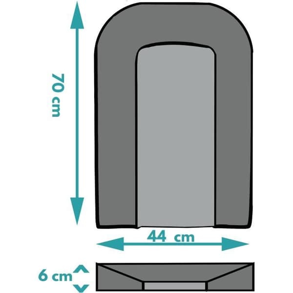 Skötunderlägg - LOOPING - BCLPG - Skumplåt - Grå